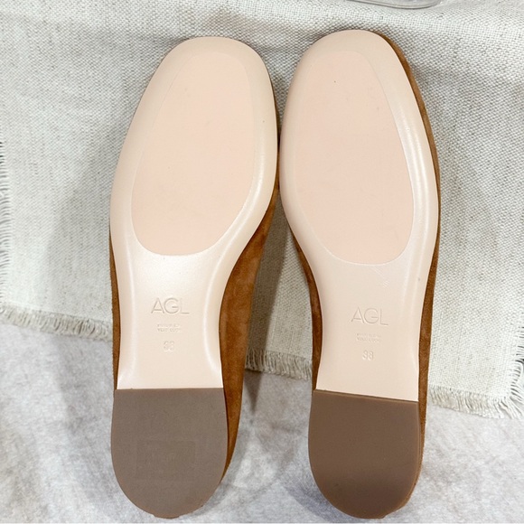 Agl Women’s Kim Suede Ballet Flat size 38 - Picture 9 of 12